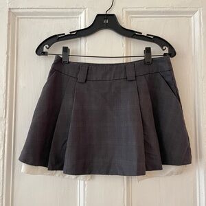 Elegant Gray Women's Skirt